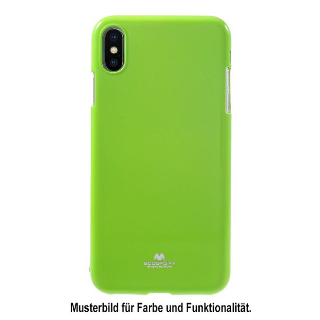 Goospery - Huawei Mate 20 Pro Handy Hülle - TPU Soft Case - Pearl Jelly Series - lime