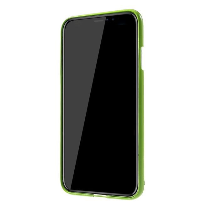 Goospery - Huawei Mate 20 Pro Handy Hülle - TPU Soft Case - Pearl Jelly Series - lime