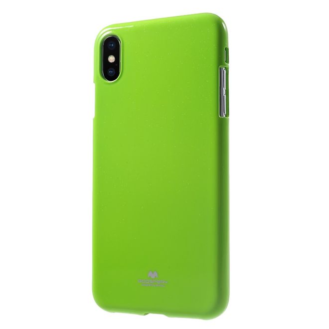 Goospery - Huawei Mate 20 Pro Handy Hülle - TPU Soft Case - Pearl Jelly Series - lime
