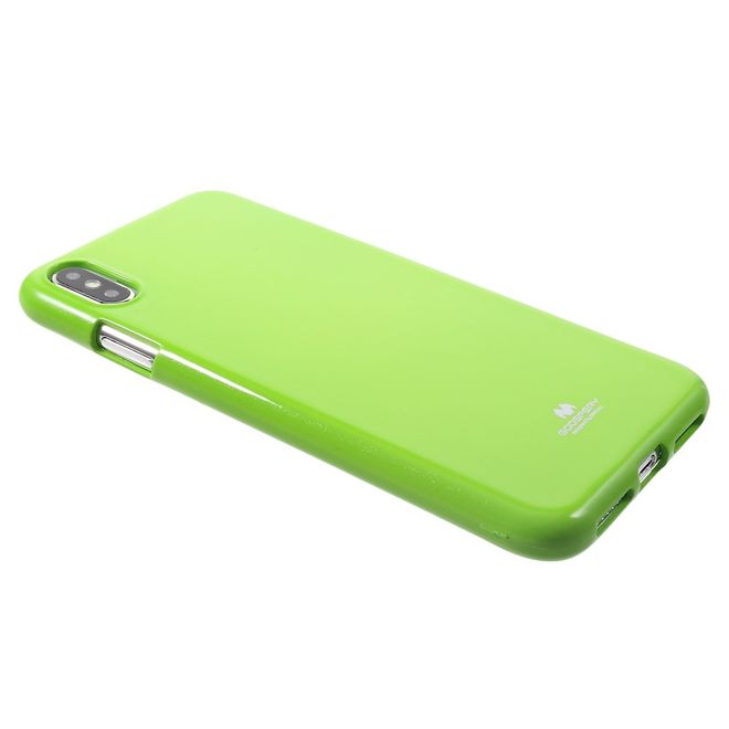 Goospery - Huawei Mate 20 Pro Handy Hülle - TPU Soft Case - Pearl Jelly Series - lime
