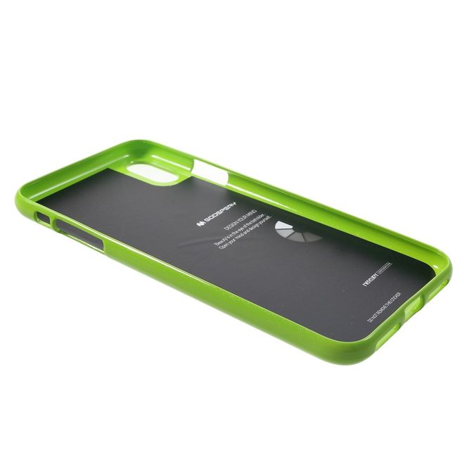 Goospery - Huawei Mate 20 Pro Handy Hülle - TPU Soft Case - Pearl Jelly Series - lime