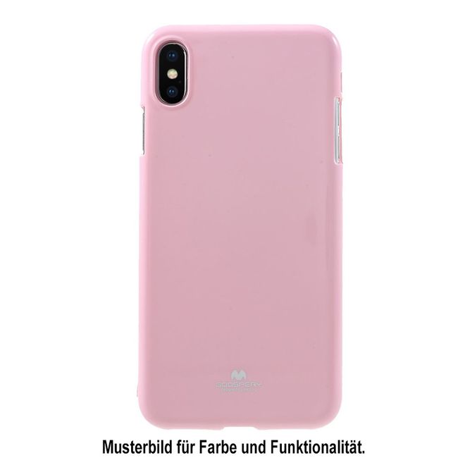 Goospery - Huawei Mate 20 Pro Handy Hülle - TPU Soft Case - Pearl Jelly Series - rosa