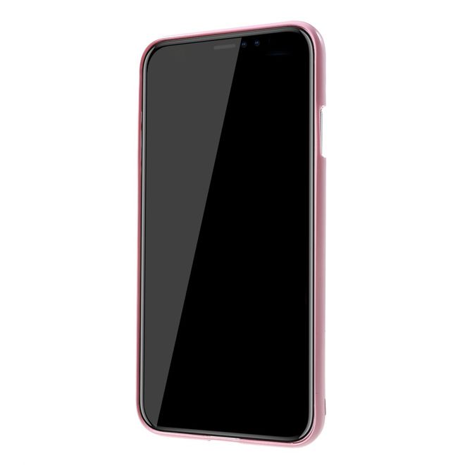 Goospery - Huawei Mate 20 Pro Handy Hülle - TPU Soft Case - Pearl Jelly Series - rosa