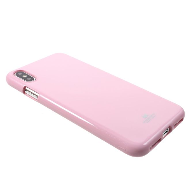 Goospery - Huawei Mate 20 Pro Handy Hülle - TPU Soft Case - Pearl Jelly Series - rosa
