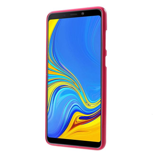 Goospery - Samsung Galaxy A9 (2018) Handy Hülle - TPU Soft Case - Pearl Jelly Series - pink