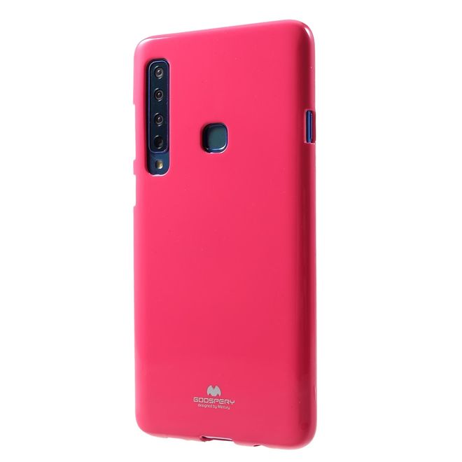Goospery - Samsung Galaxy A9 (2018) Handy Hülle - TPU Soft Case - Pearl Jelly Series - pink