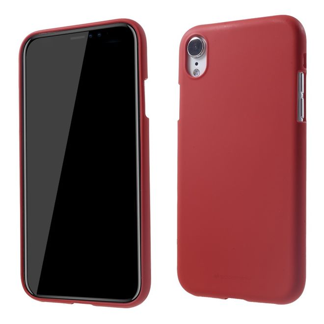 Goospery - Huawei Mate 20 Lite Handy Cover - TPU Soft Case - SF Jelly Series - rot