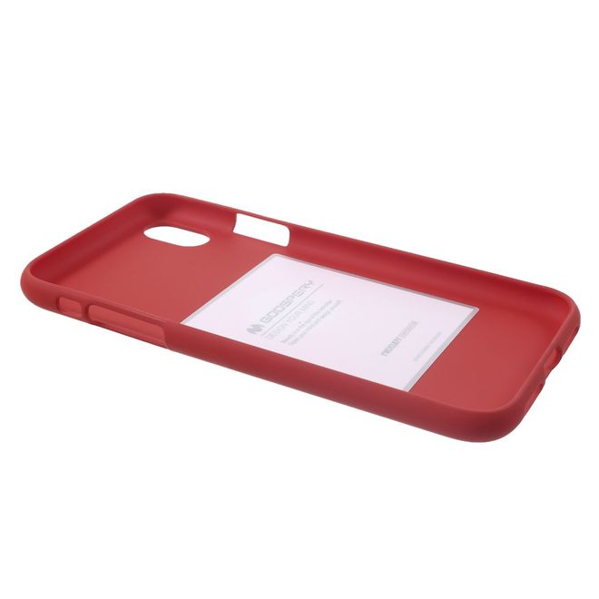 Goospery - Huawei Mate 20 Lite Handy Cover - TPU Soft Case - SF Jelly Series - rot