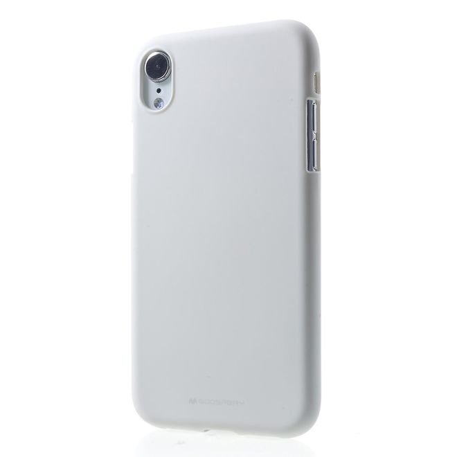 Goospery - Huawei Mate 20 Lite Handy Cover - TPU Soft Case - SF Jelly Series - weiss