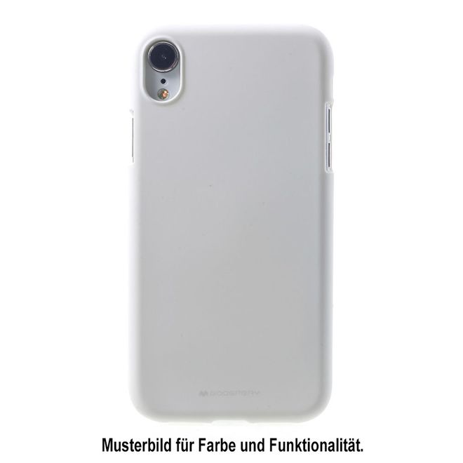 Goospery - Huawei Mate 20 Lite Handy Cover - TPU Soft Case - SF Jelly Series - weiss