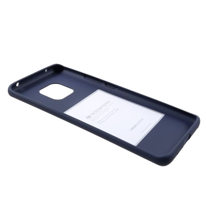 Goospery - Huawei Mate 20 Pro Handy Cover - TPU Soft Case - SF Jelly Series - midnight blue