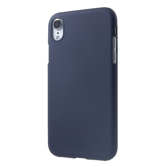 Goospery - Samsung Galaxy A9 (2018) Handy Cover - TPU Soft Case - SF Jelly Series - midnight blue