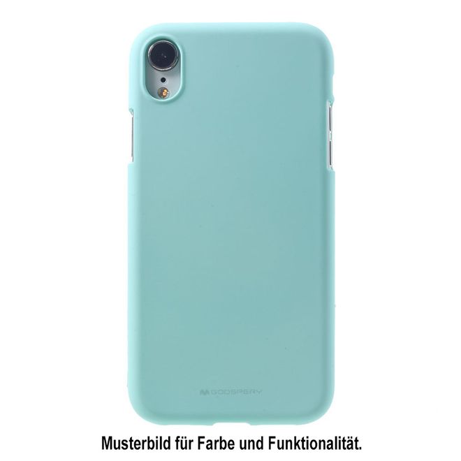 Goospery - Samsung Galaxy A9 (2018) Handy Cover - TPU Soft Case - SF Jelly Series - mint