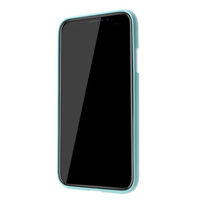 Goospery - Samsung Galaxy A9 (2018) Handy Cover - TPU Soft Case - SF Jelly Series - mint