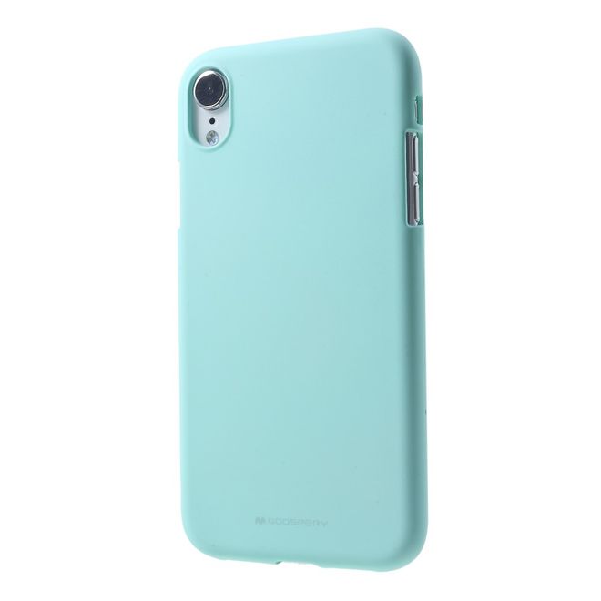 Goospery - Samsung Galaxy A9 (2018) Handy Cover - TPU Soft Case - SF Jelly Series - mint