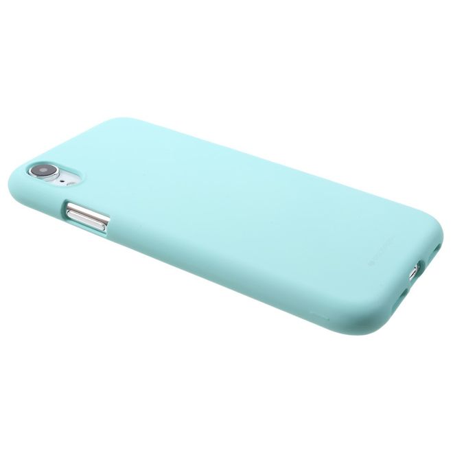 Goospery - Samsung Galaxy A9 (2018) Handy Cover - TPU Soft Case - SF Jelly Series - mint