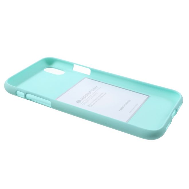 Goospery - Samsung Galaxy A9 (2018) Handy Cover - TPU Soft Case - SF Jelly Series - mint
