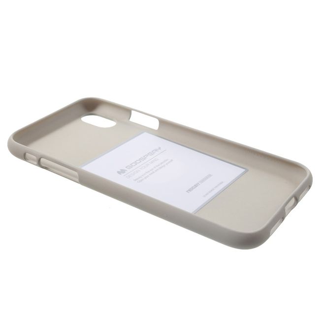 Goospery - Samsung Galaxy A9 (2018) Handy Cover - TPU Soft Case - SF Jelly Series - stone