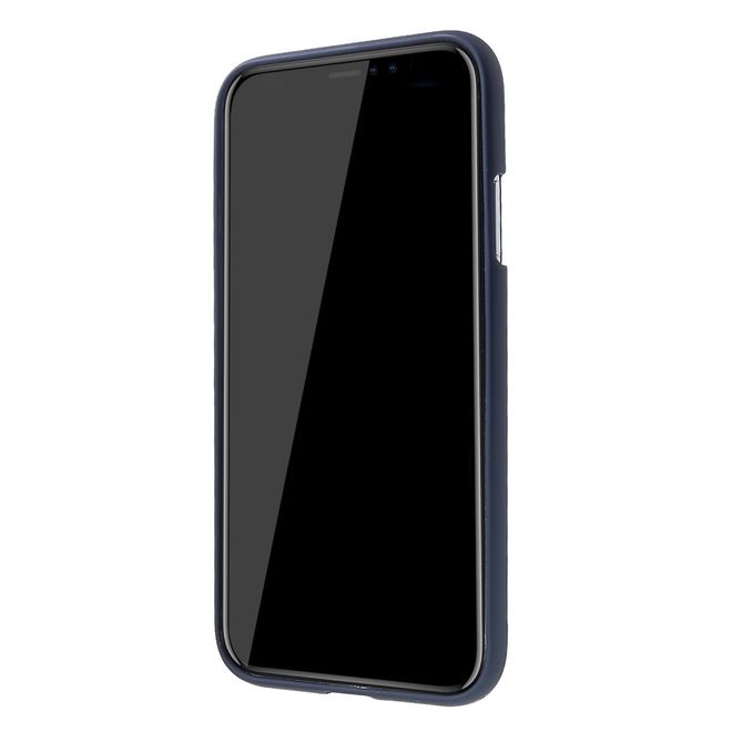 Goospery - Samsung Galaxy J4+ Handy Cover - TPU Soft Case - SF Jelly Series - midnight blue