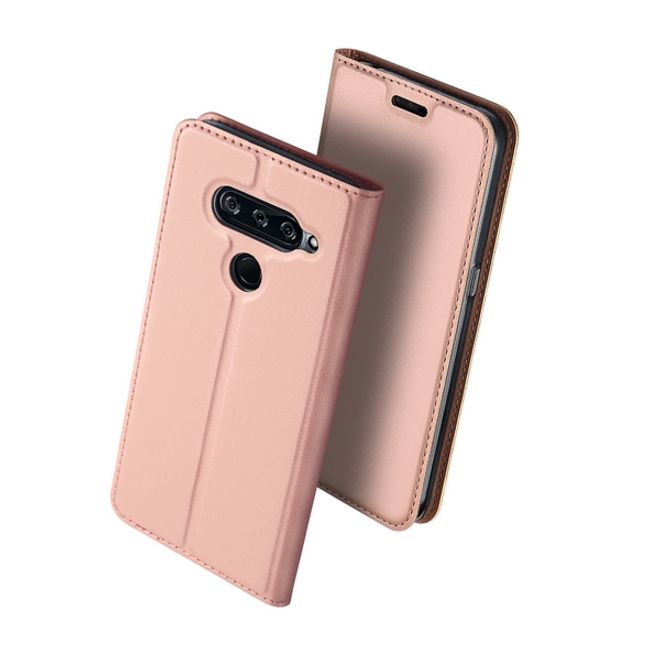 Dux Ducis -  LG V40 ThinQ Hülle - Handy Bookcover - Skin Pro Series - rosegold