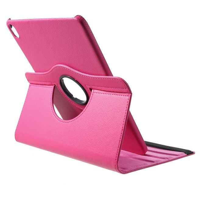 iPad Pro 11 (2018) Case - 360° Rotatable Case - with Stand Function and Lychee Texture - Pink