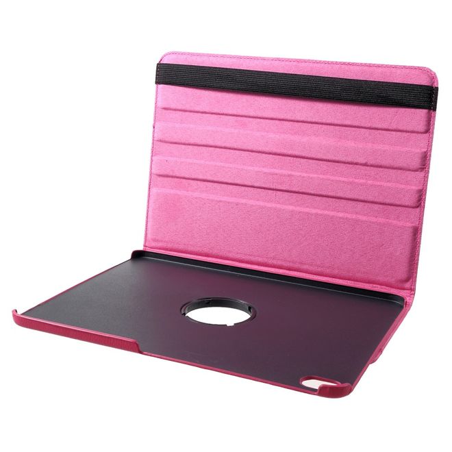 iPad Pro 11 (2018) Case - 360° Rotatable Case - with Stand Function and Lychee Texture - Pink