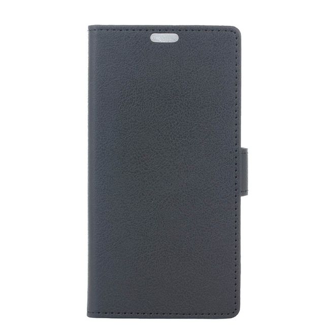 Nokia 3.1 Plus Handy Hülle - Classic III Leder Bookcover Series - schwarz