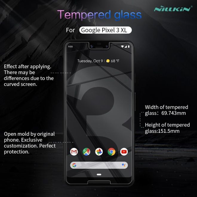 Nillkin - Google Pixel 3 XL Schutzfolie 0,2 mm - Folie aus gehärtetem Glas - H+ PRO Series