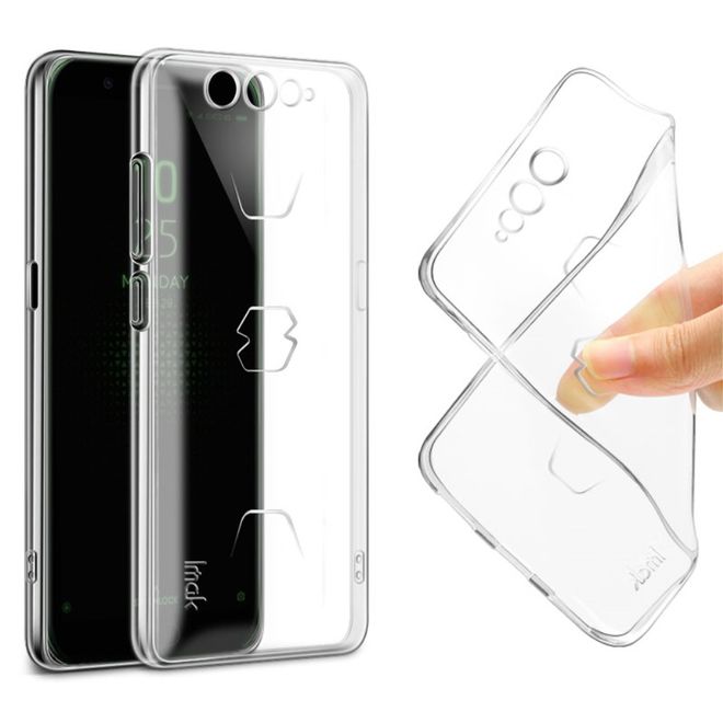 Imak - Xiaomi Black Shark Handy Hülle - Cover aus Plastik - inklusive Schutzfolie - Stealth Series - transparent