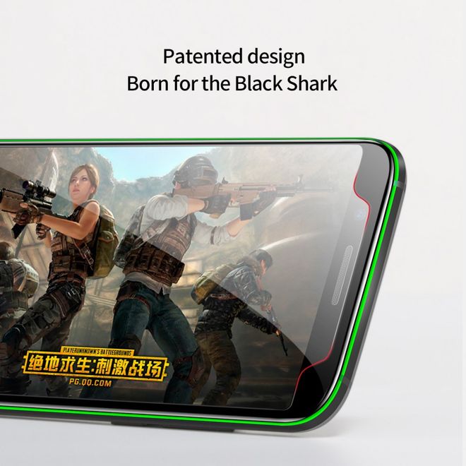 Baseus - Xiaomi Black Shark Helo Schutzglas Panzerglas (0.3 mm) - 2 Stück - transparent