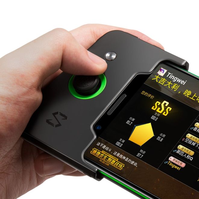 Baseus - Xiaomi Black Shark Helo Schutzglas Panzerglas (0.3 mm) - 2 Stück - transparent