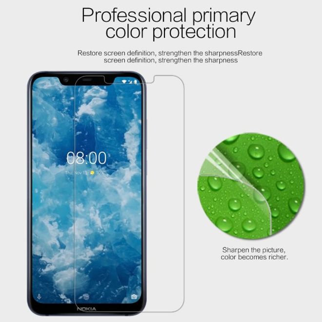 Nillkin - Nokia 8.1 Schutzfolie - Super Clear Whole Set Series