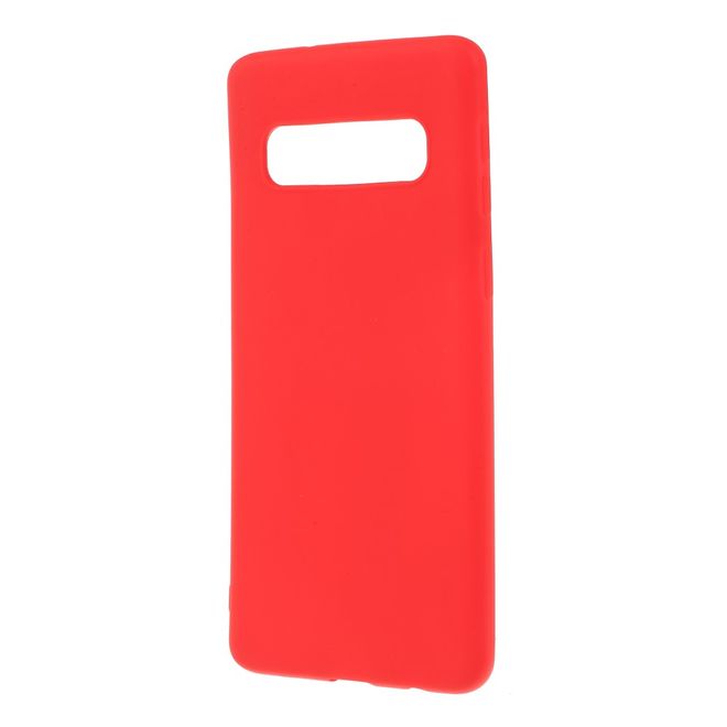 Samsung Galaxy S10 Plus Handyhülle - Softcase TPU Series - rot