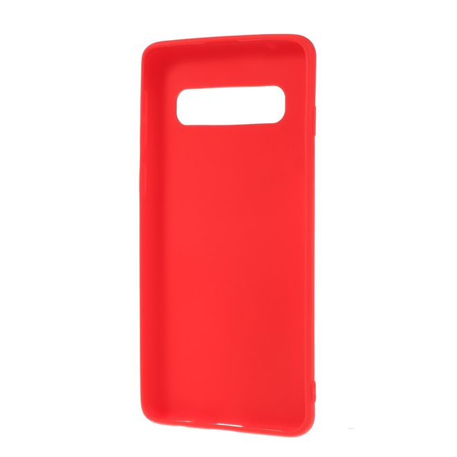 Samsung Galaxy S10 Plus Handyhülle - Softcase TPU Series - rot