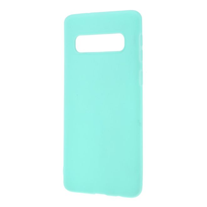 Samsung Galaxy S10 Plus Handyhülle - Softcase TPU Series - cyan