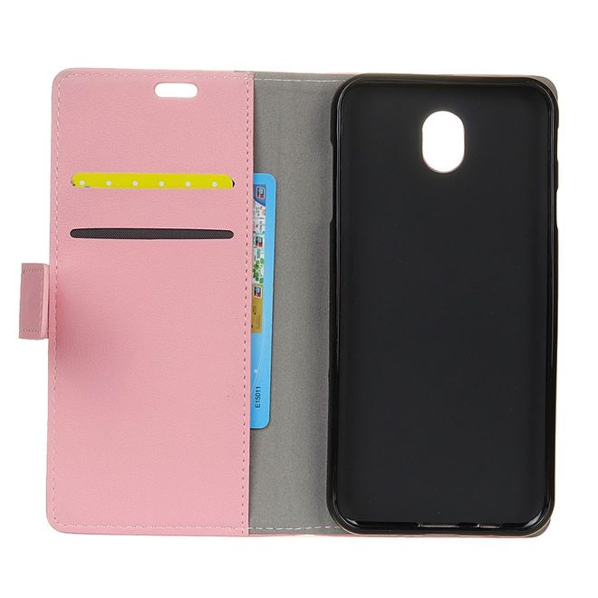Wiko Sunny 3 Mini Handy Hülle - Classic III Leder Bookcover Series - pink
