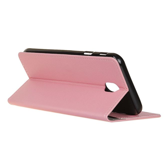 Wiko Sunny 3 Mini Handy Hülle - Classic III Leder Bookcover Series - pink