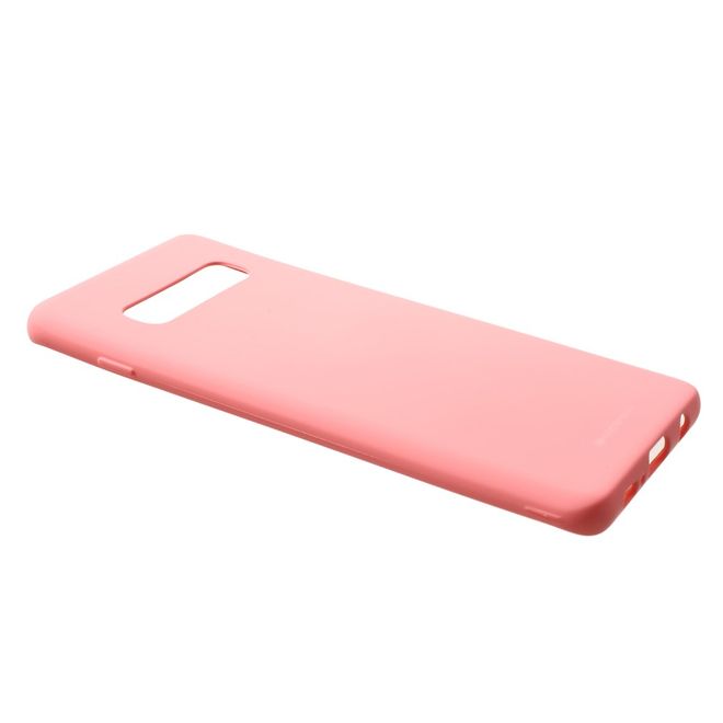 Goospery - Samsung Galaxy S10 Plus Handy Cover - TPU Soft Case - SF Jelly Series - rosa