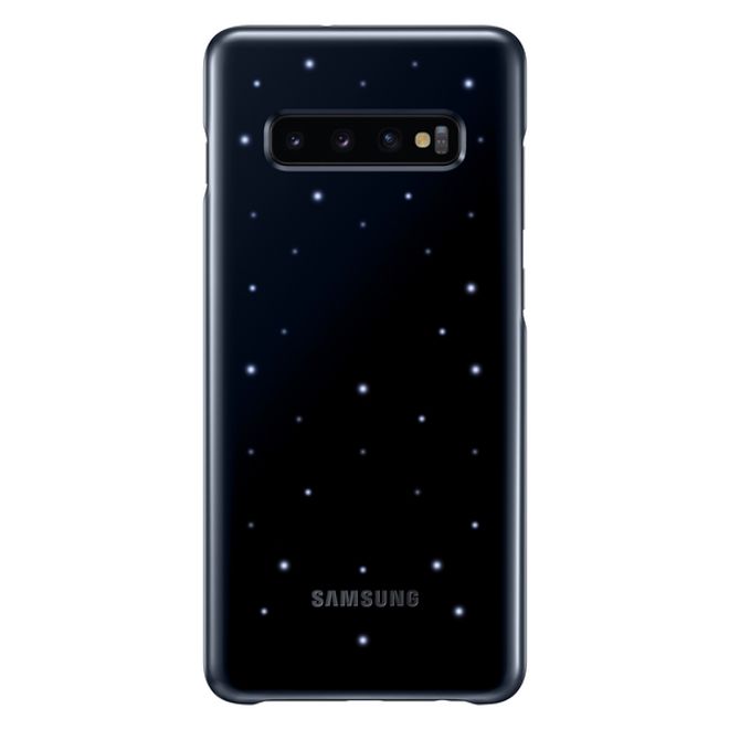 Samsung - Original Galaxy S10 Plus Hülle - LED Cover - schwarz