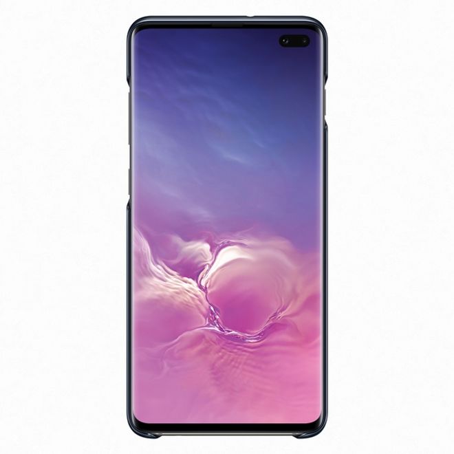 Samsung - Original Galaxy S10 Plus Hülle - LED Cover - schwarz