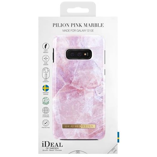 iDeal of Sweden - Samsung Galaxy S10e Hülle - Printed Case - Pilion Pink Marble