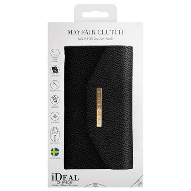 iDeal of Sweden - Samsung Galaxy S10e Hülle - Mayfair Clutch - schwarz