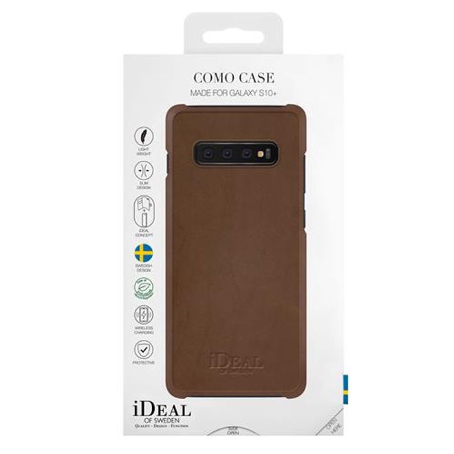 iDeal of Sweden - Samsung Galaxy S10 Plus Hülle - Como Case - braun