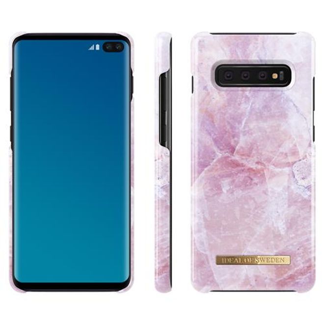 iDeal of Sweden - Samsung Galaxy S10 Plus Hülle - Printed Case - Pilion Pink Marble