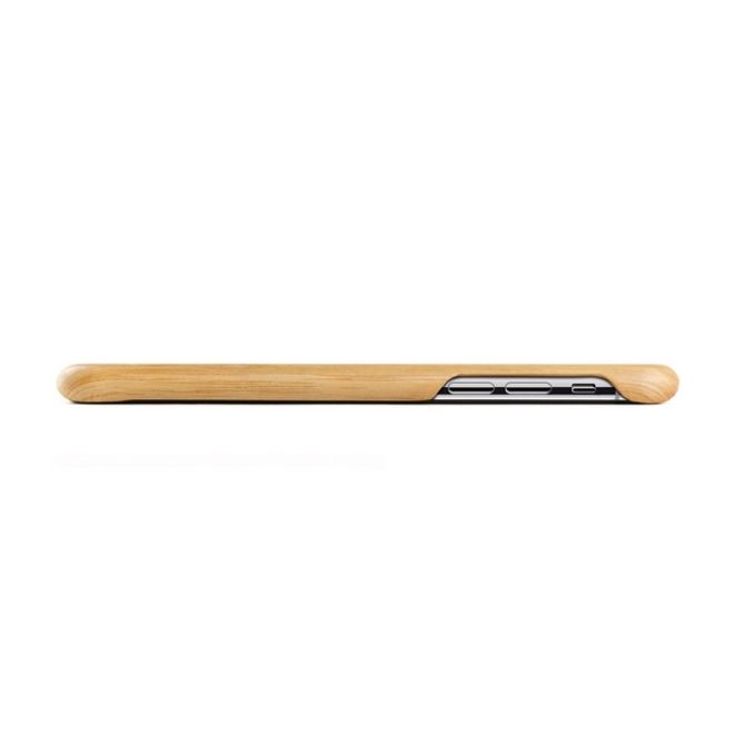WOODCESSORIES - iPhone XS Max Hülle - Echtholz Slim Series - Bambus