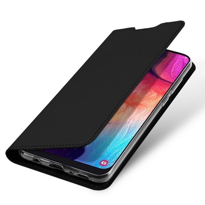 Dux Ducis - Samsung Galaxy A50 Hülle - Handy Bookcover - Skin Pro Series - schwarz