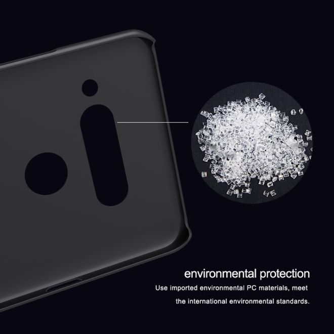 Nillkin - LG V40 ThinQ Hülle - Plastik Case - Super Frosted Shield Series - weiss