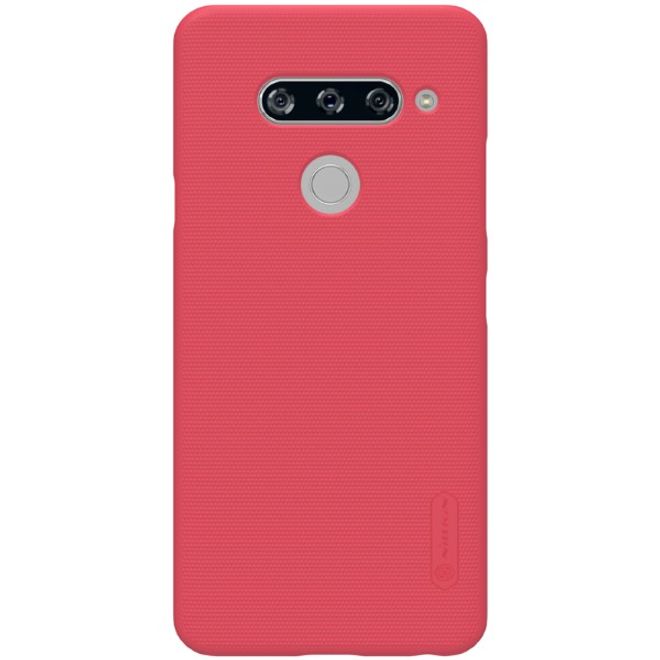 Nillkin - LG V40 ThinQ Hülle - Plastik Case - Super Frosted Shield Series - rot