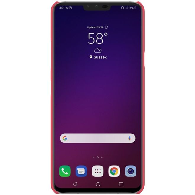 Nillkin - LG V40 ThinQ Hülle - Plastik Case - Super Frosted Shield Series - rot