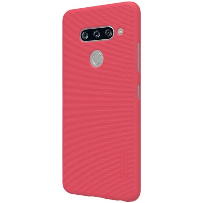 Nillkin - LG V40 ThinQ Hülle - Plastik Case - Super Frosted Shield Series - rot
